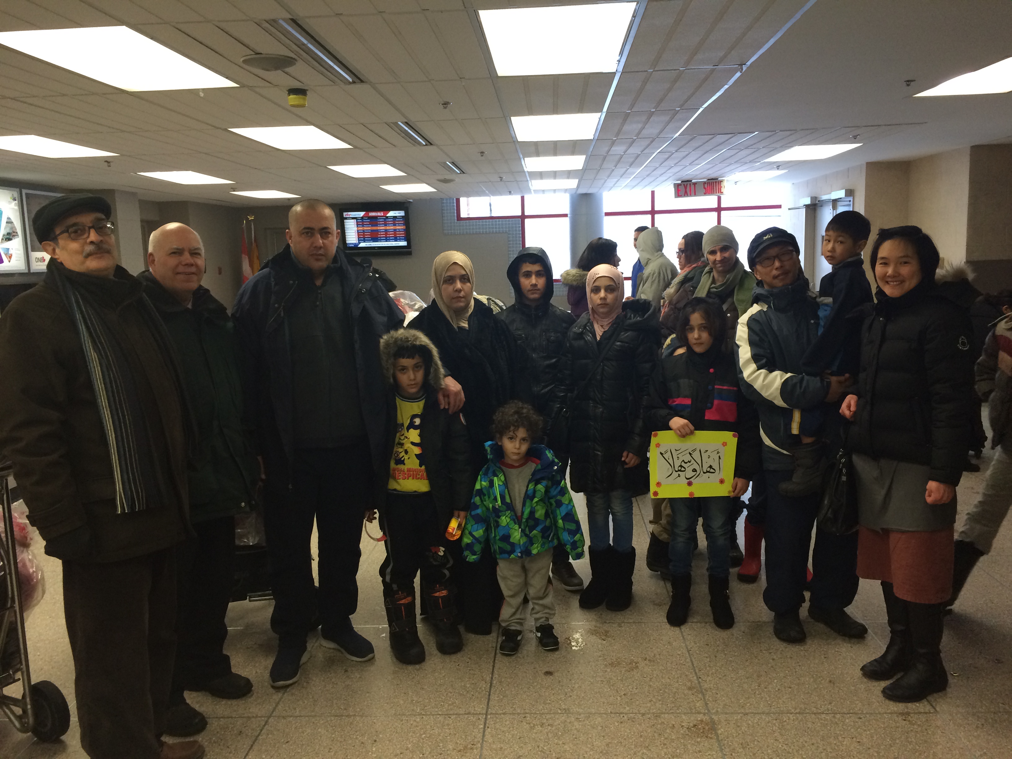 Meeting with the Syrian Newcomers – Winter 2018