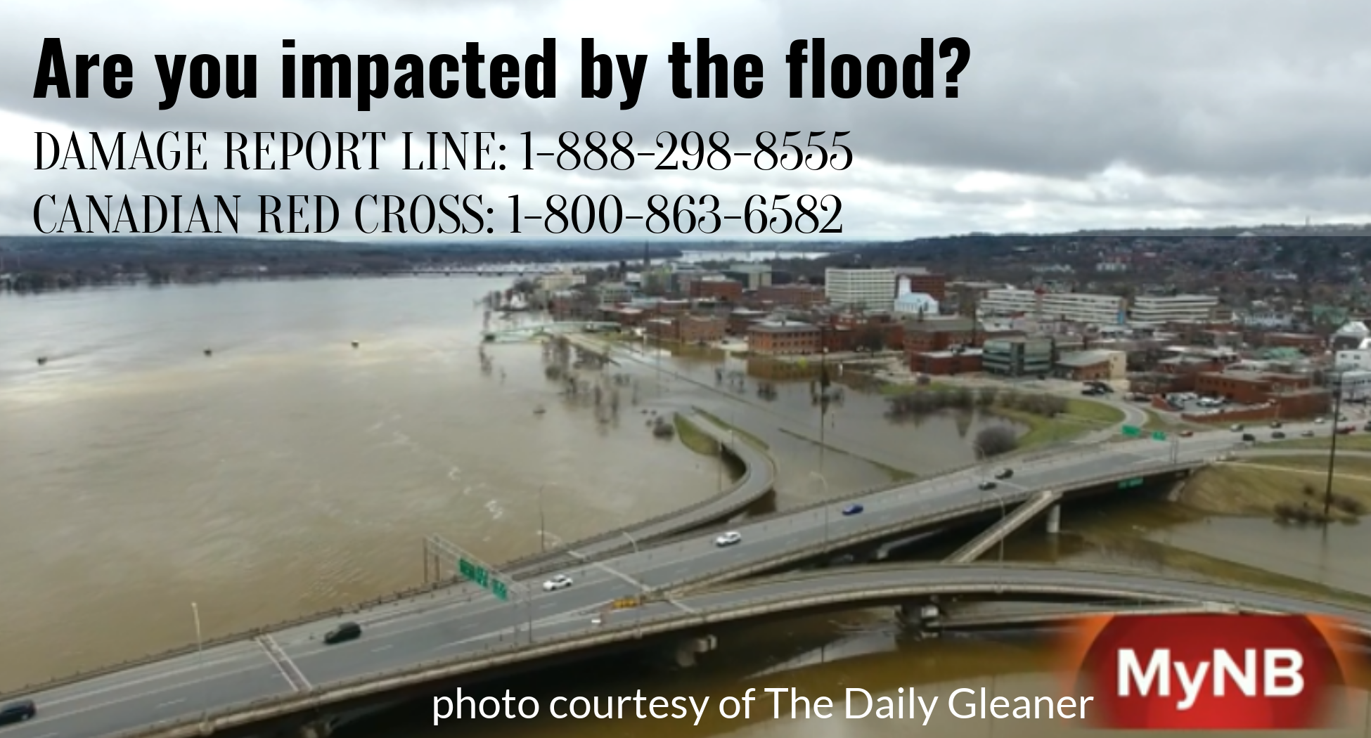 Flooding in NB: What you need to knowL&rsquo;inondation à N.-B. : Les renseignements que vous devez savoir