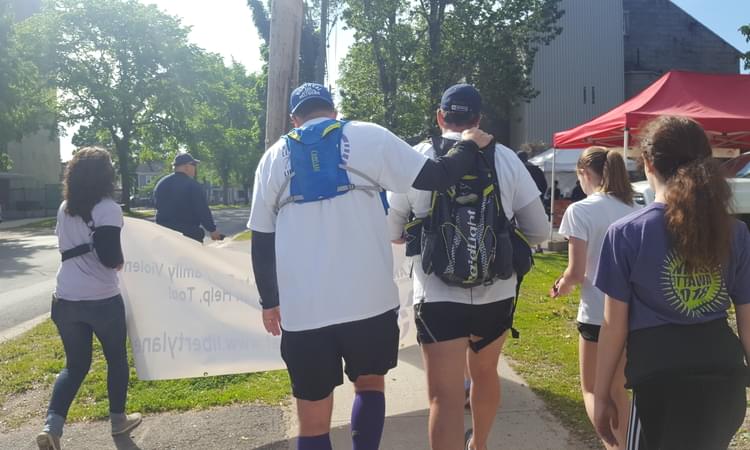 Long walkers finish the final stretch – The Daily Gleaner – 17 June 2018